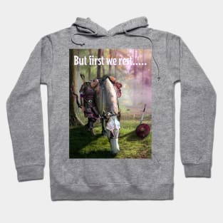 Fantasy Art ~ But first we rest Hoodie